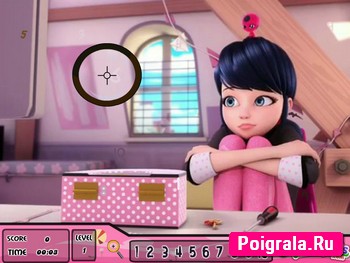 Картинка к игре Леди Баг открой цифры